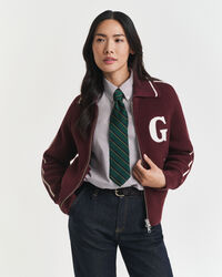 Cárdigan GANT Varsity con cremallera