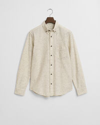 Camisa Regular Fit de franela con nepps