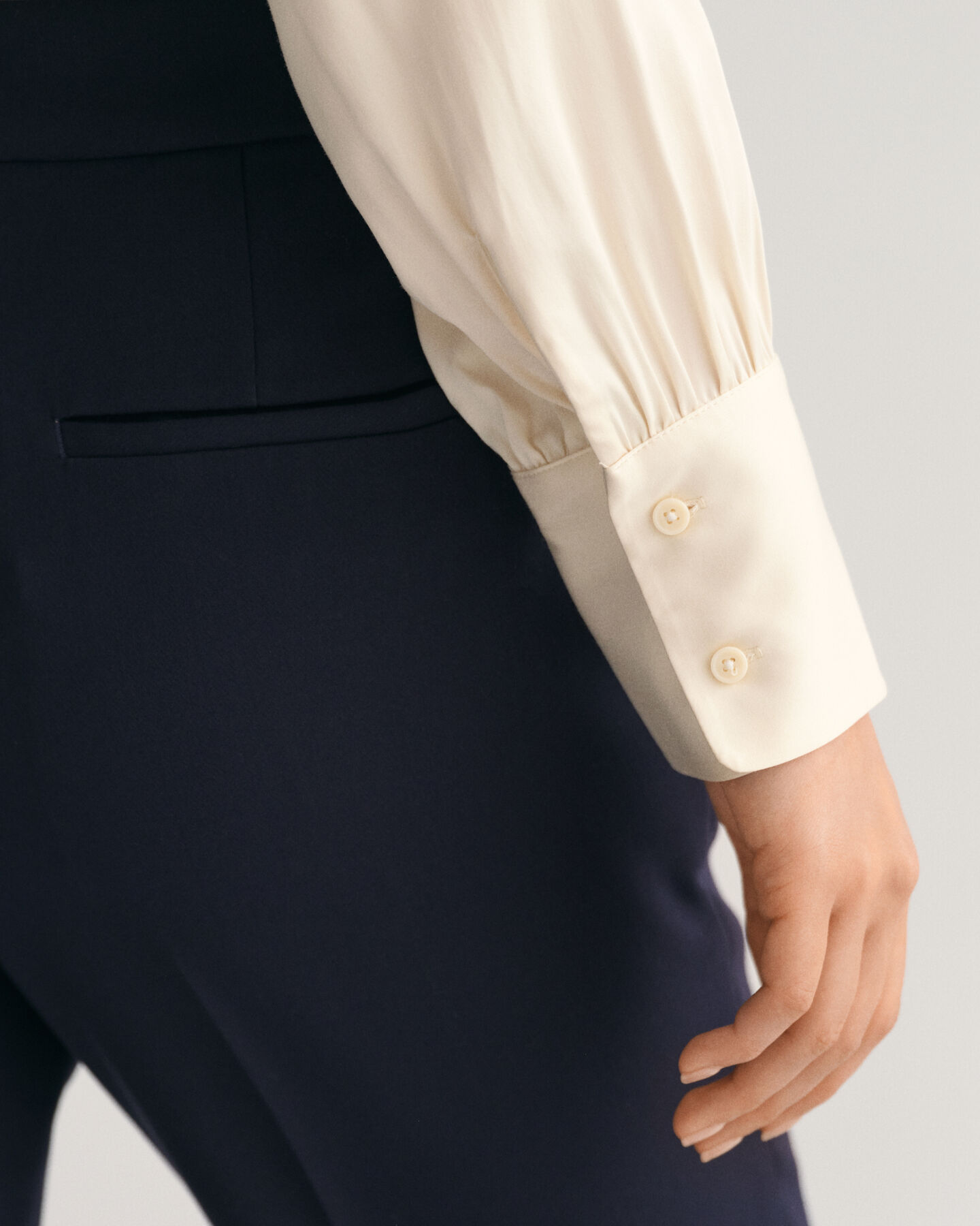 Camisa Regular Fit de satén