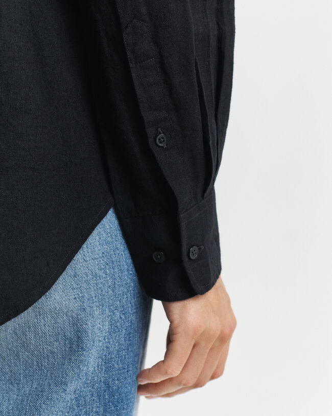 Camisa Relaxed Fit de lino