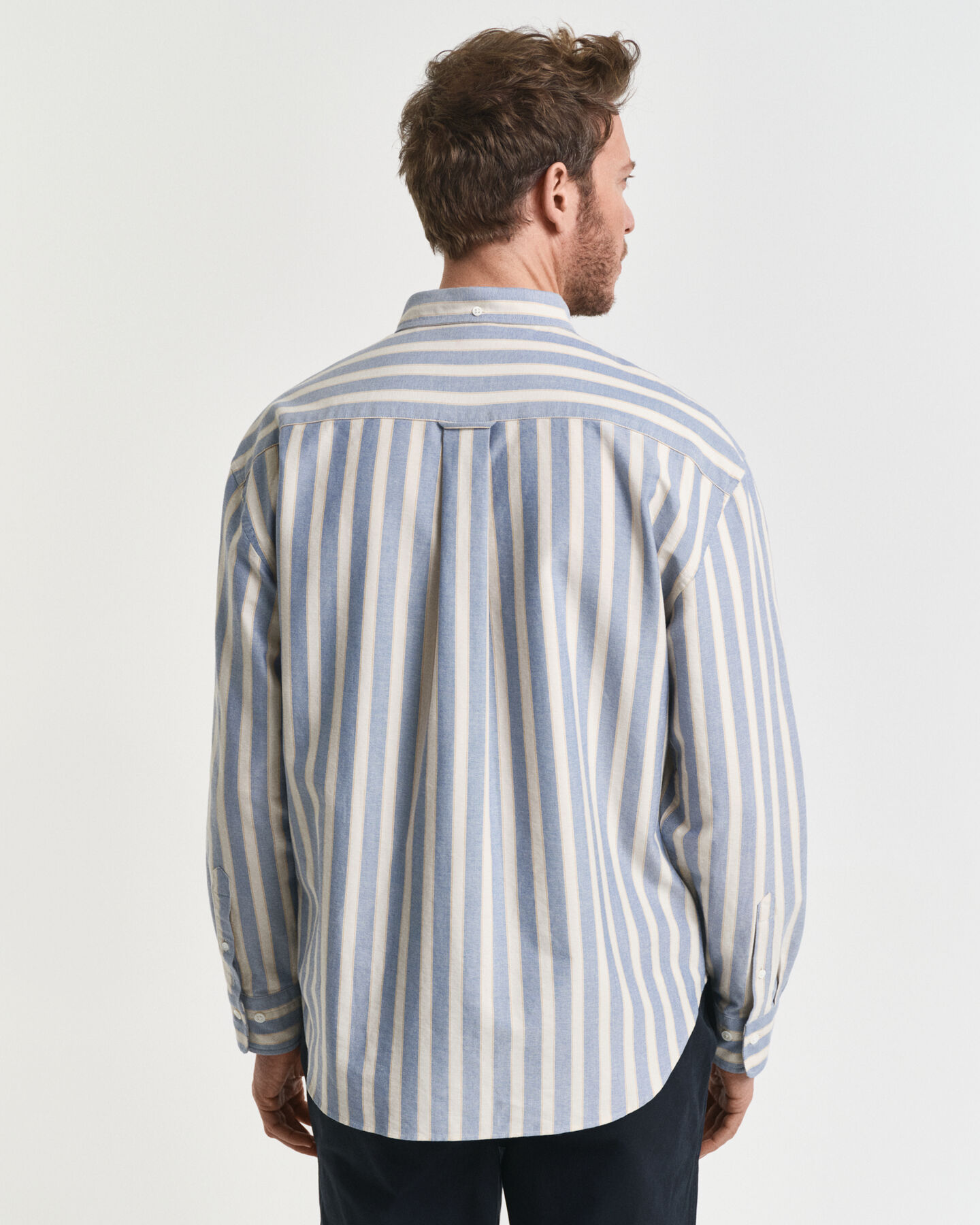 Camisa Oxford Relaxed Fit Heritage a rayas