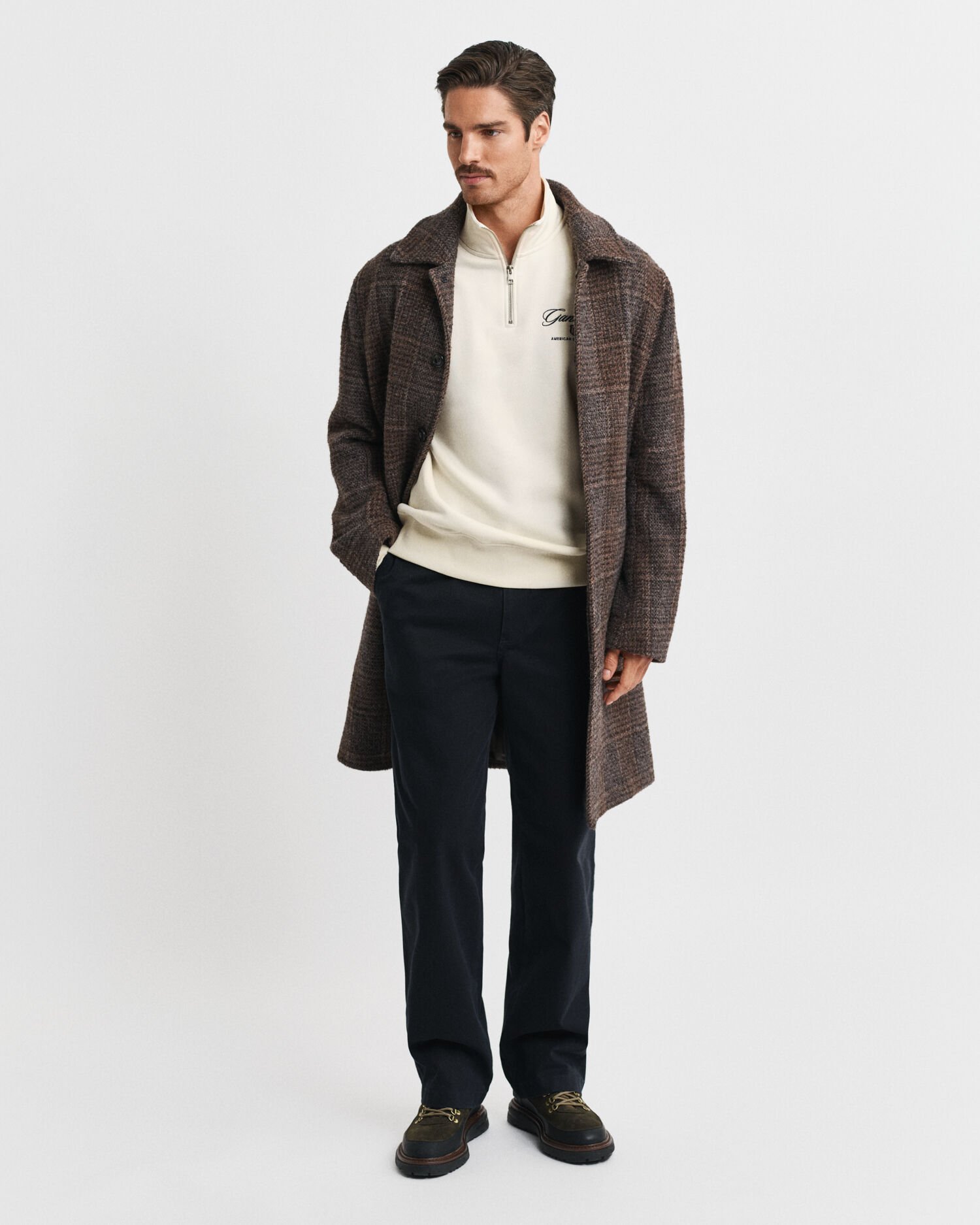 Sudadera con media cremallera 1949 Graphic