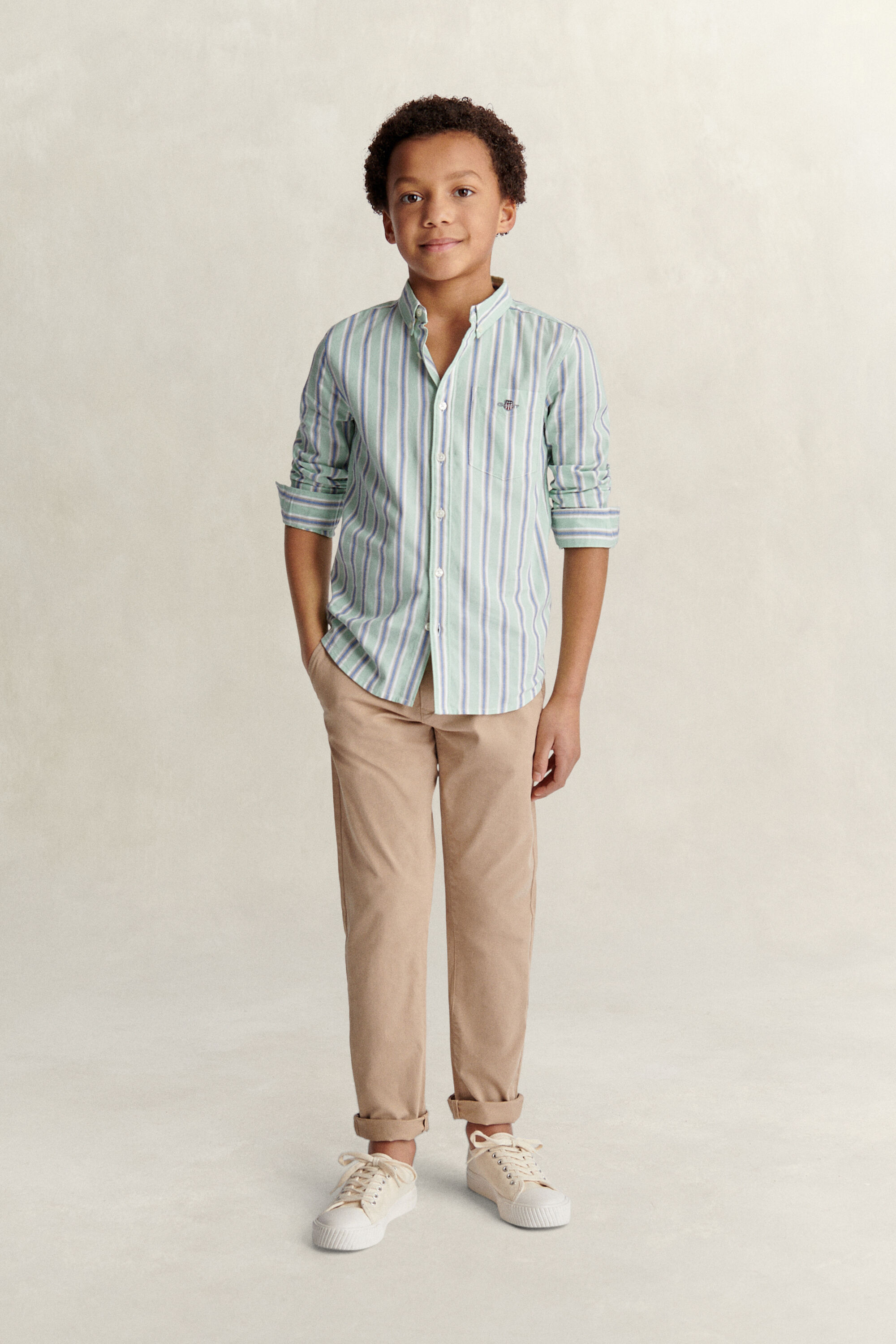 Camisa de rayas Teen Boys