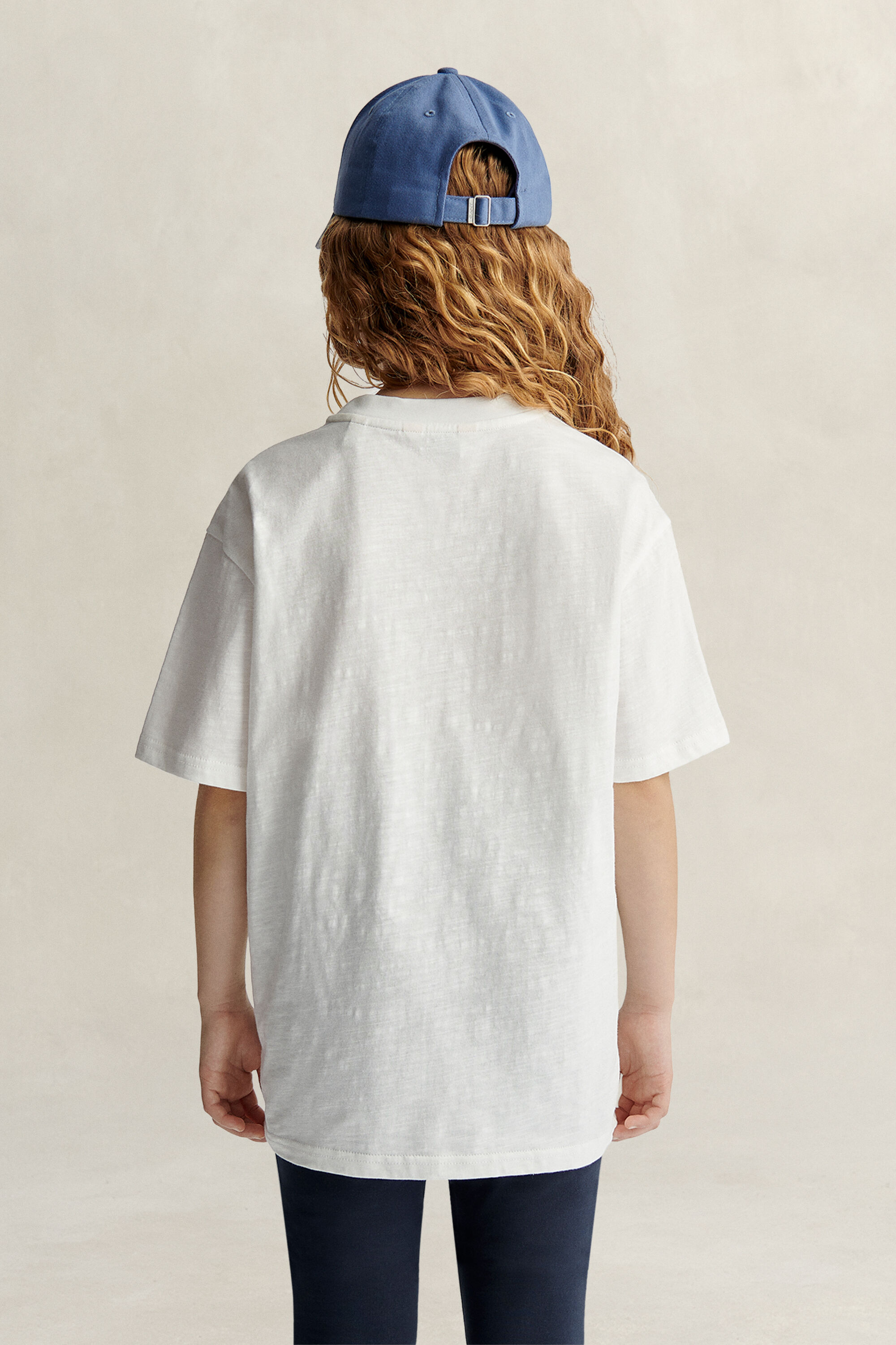 Camiseta flameada Teen Girls