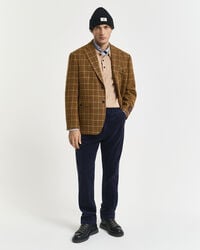 Americana Relaxed Fit de tweed a cuadros