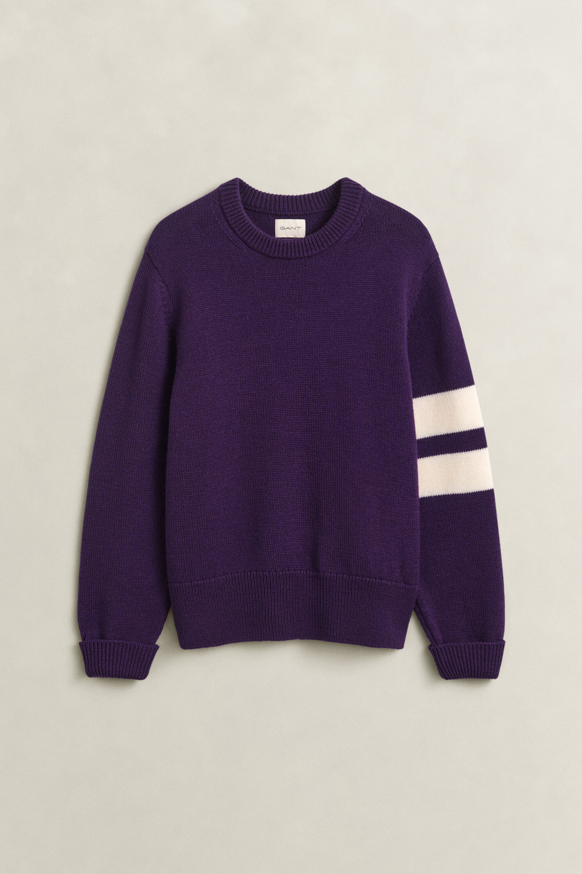 Jersey de lana merino a rayas