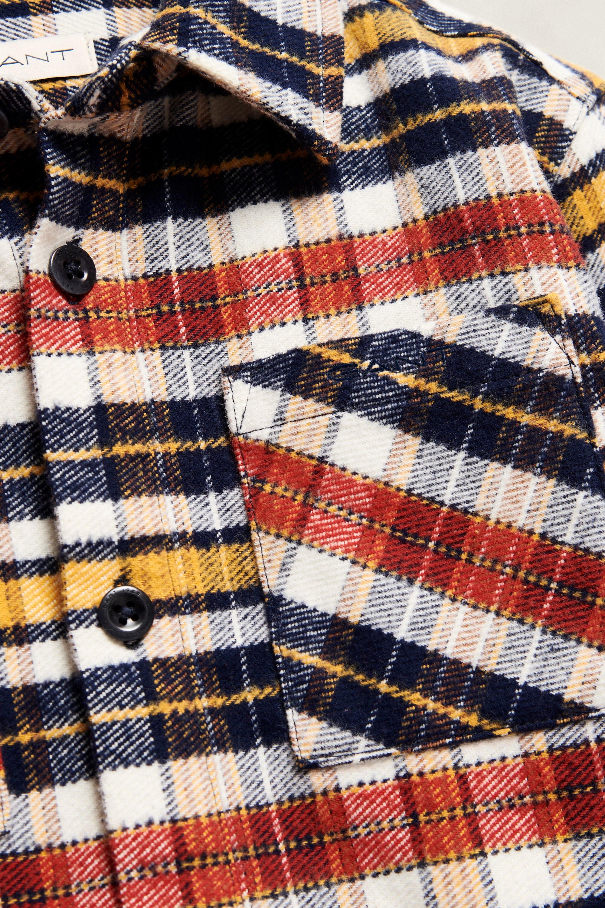 Sobrecamisa de cuadros Teen Boys