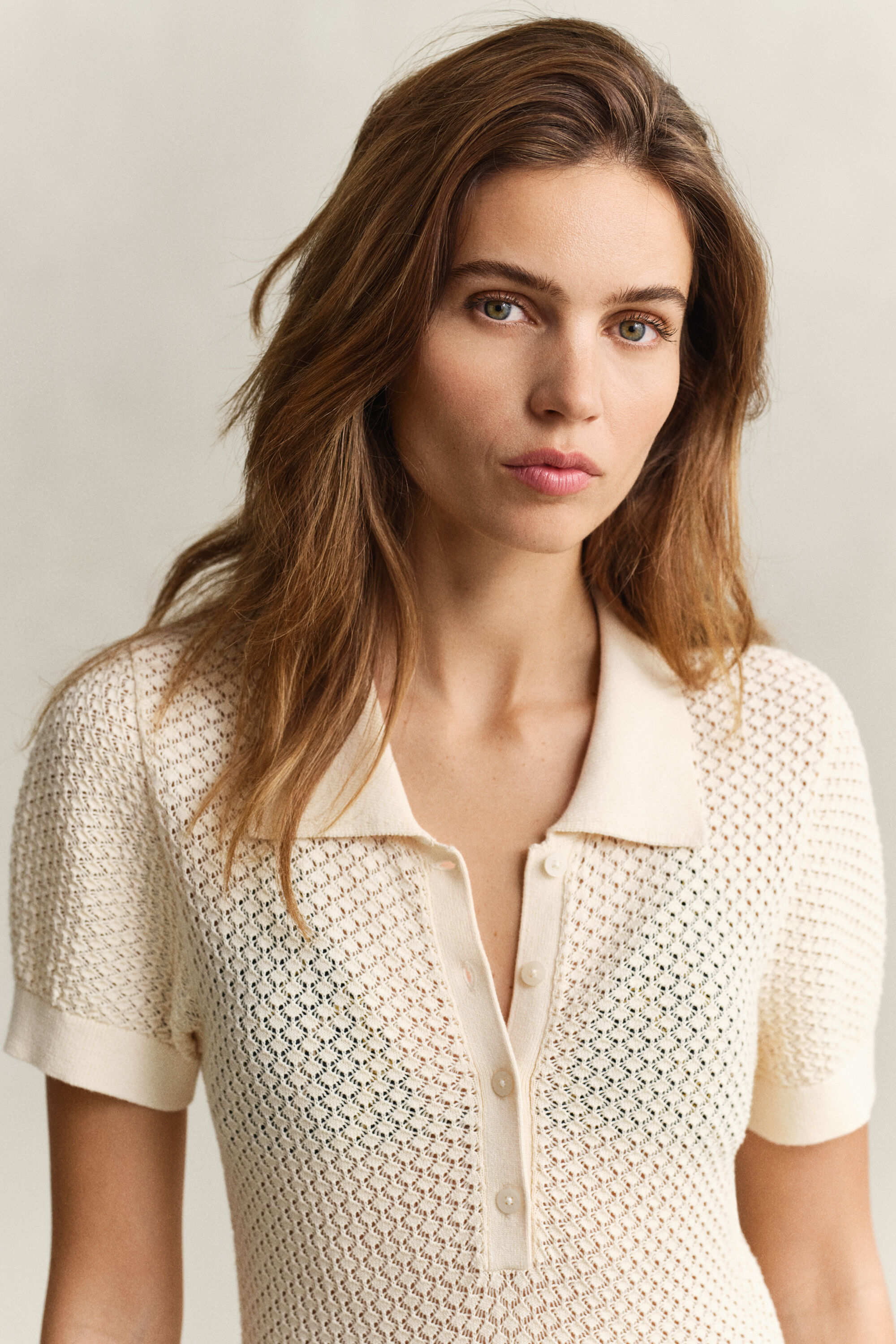 Vestido Rugger de punto calado