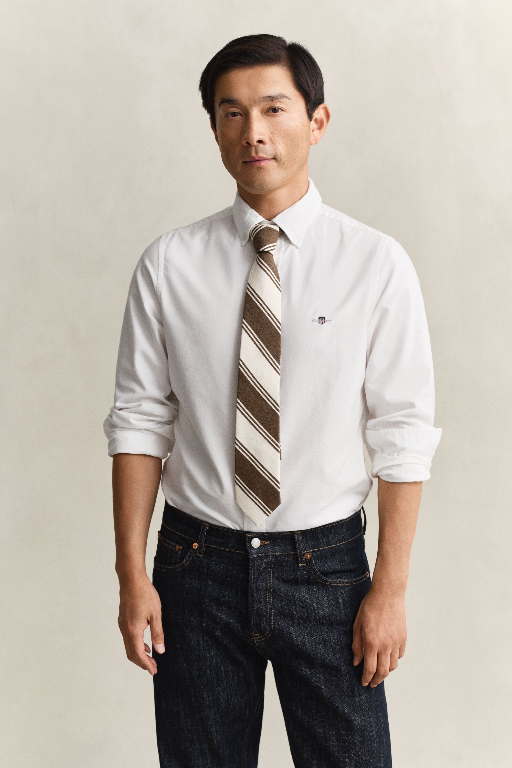 Camisa Oxford clásica Slim Fit