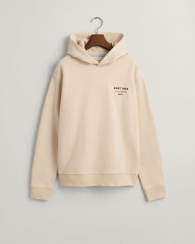 Sudadera con capucha Script Graphic Teens