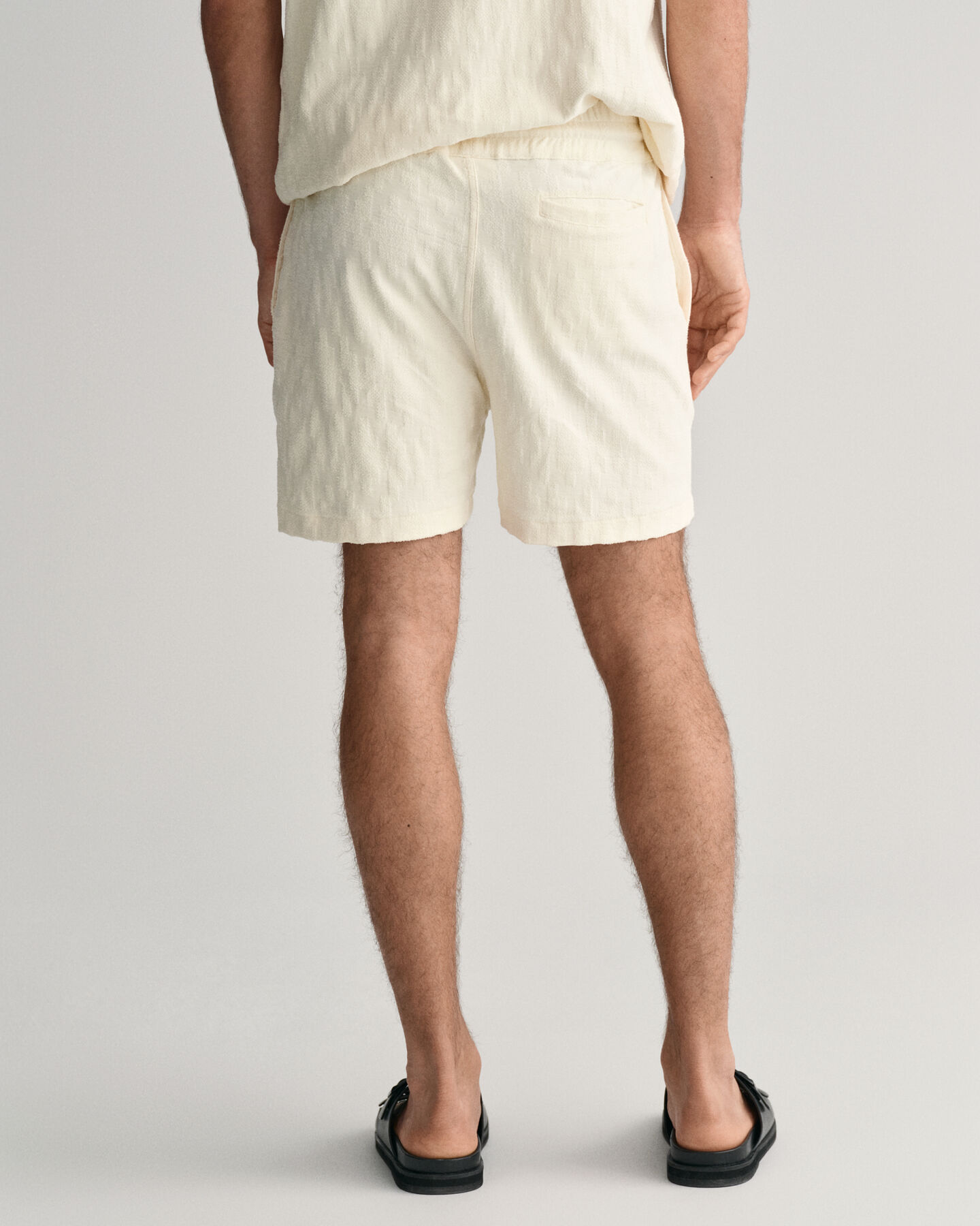 Pantalones cortos Terry Cloth de jacquard