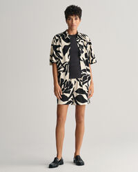 Pantalones cortos Relaxed Fit Pull-On Palm Print