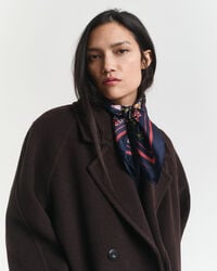 Pañuelo de seda con estampado de flores