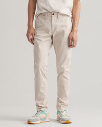 Pantalones chinos Slim Fit de sarga Hallden