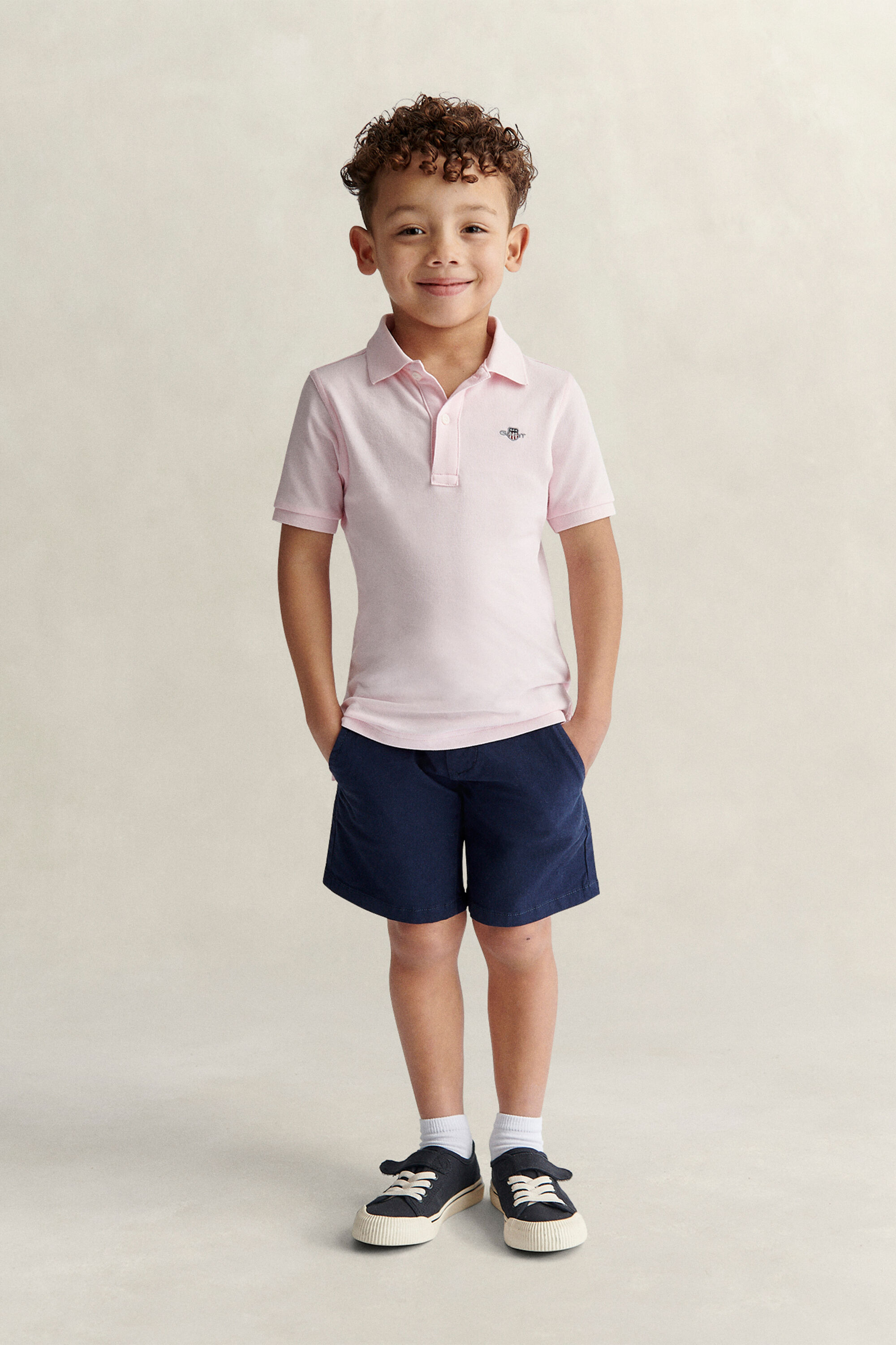Polo de piqué Shield Kids