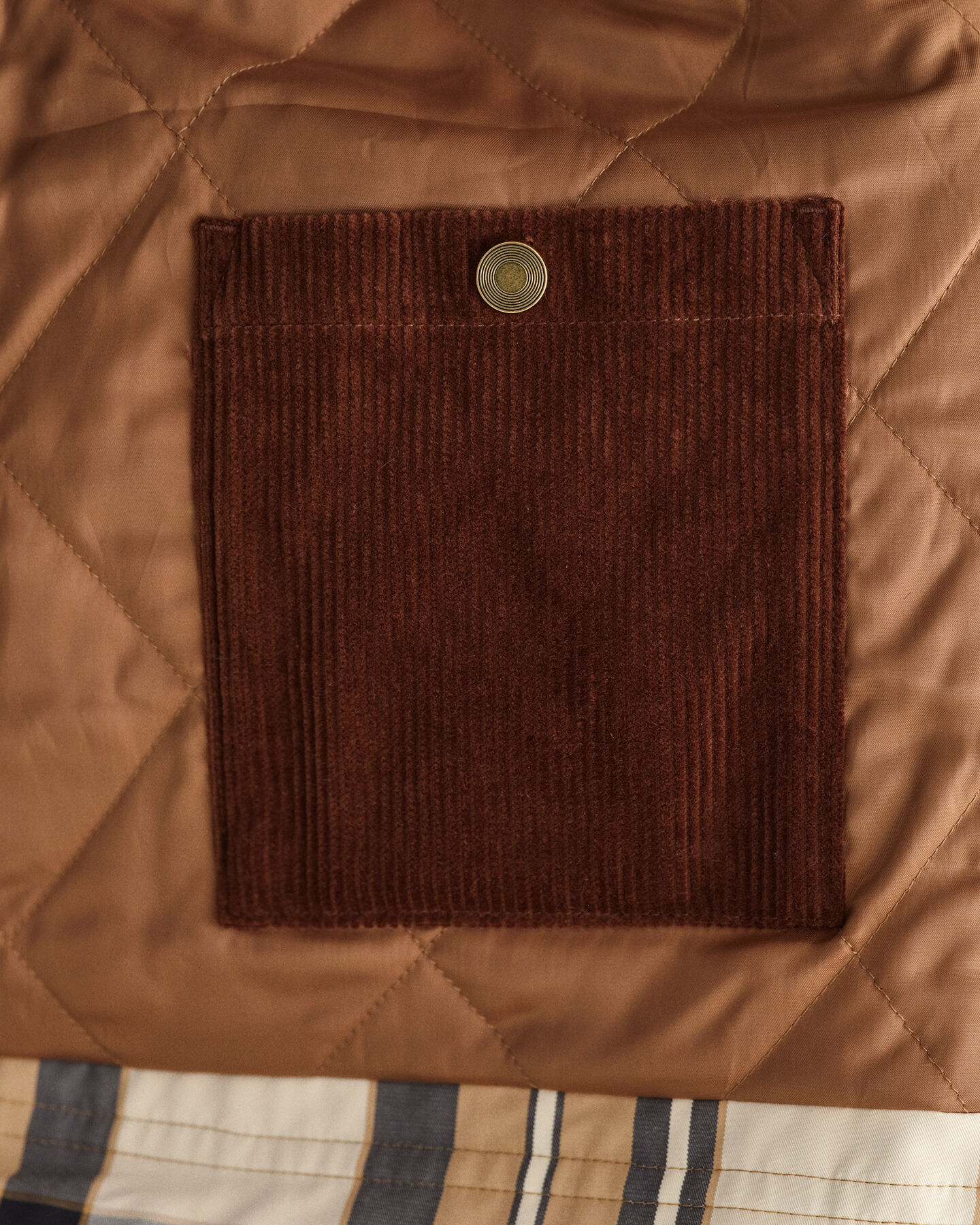 Chaqueta corta a cuadros