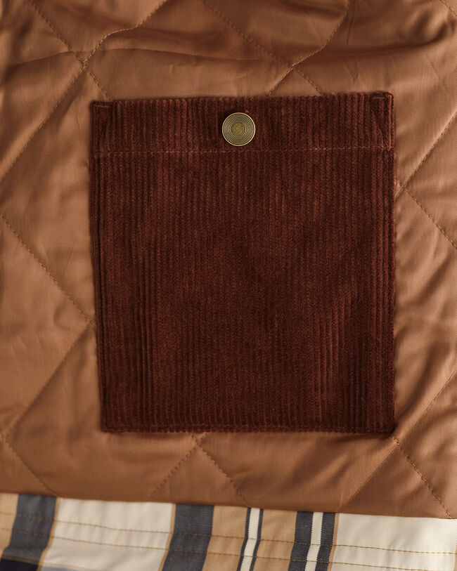 Chaqueta corta a cuadros