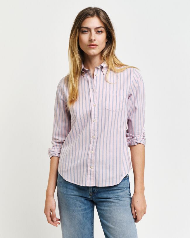 Camisa Oxford Regular Fit Archive a rayas
