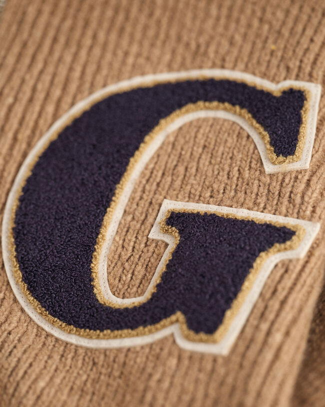 Jersey con media cremallera Wool Nepps Letterman