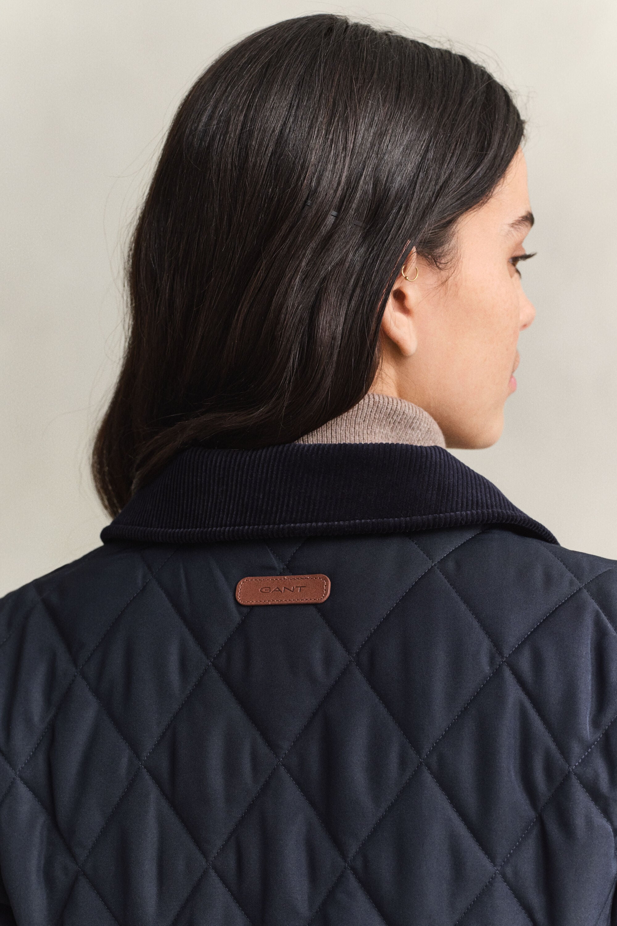 Chaqueta acolchada ajustada