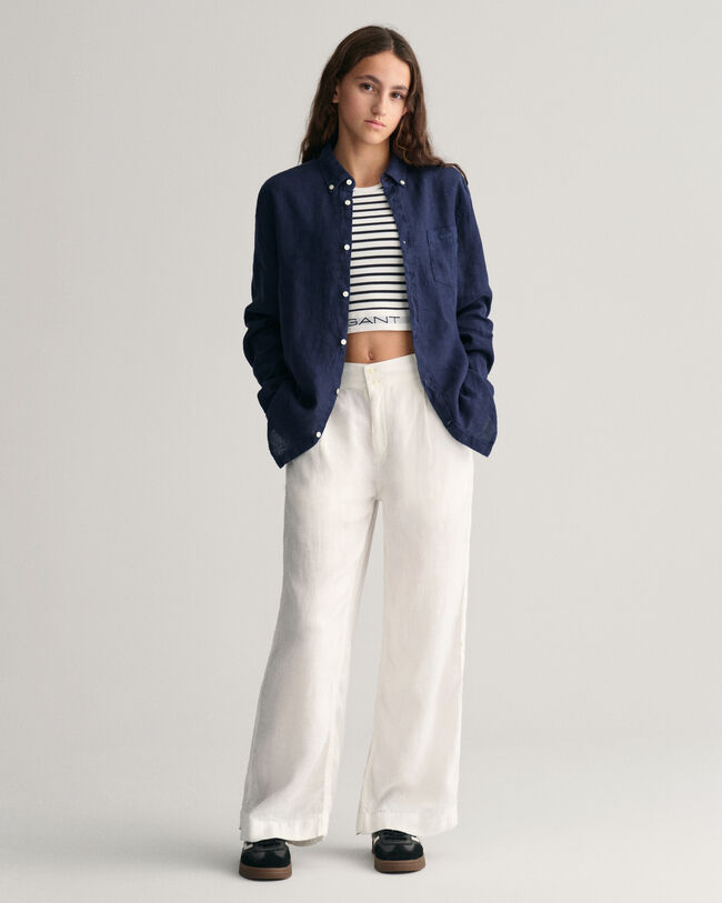 Camisa de lino Teens