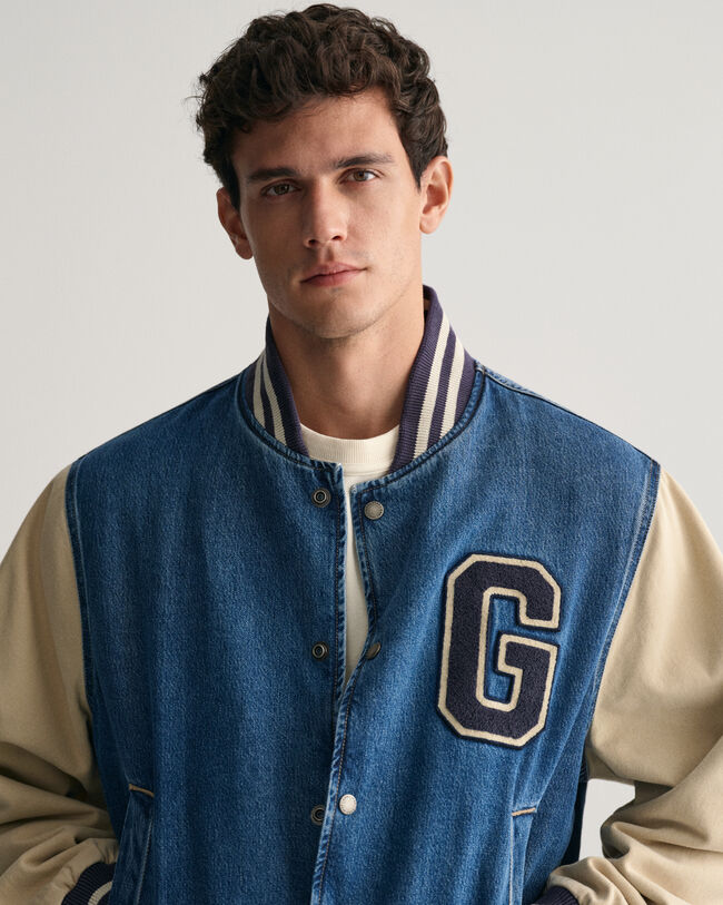 GANT Varsity Jacket vaquera
