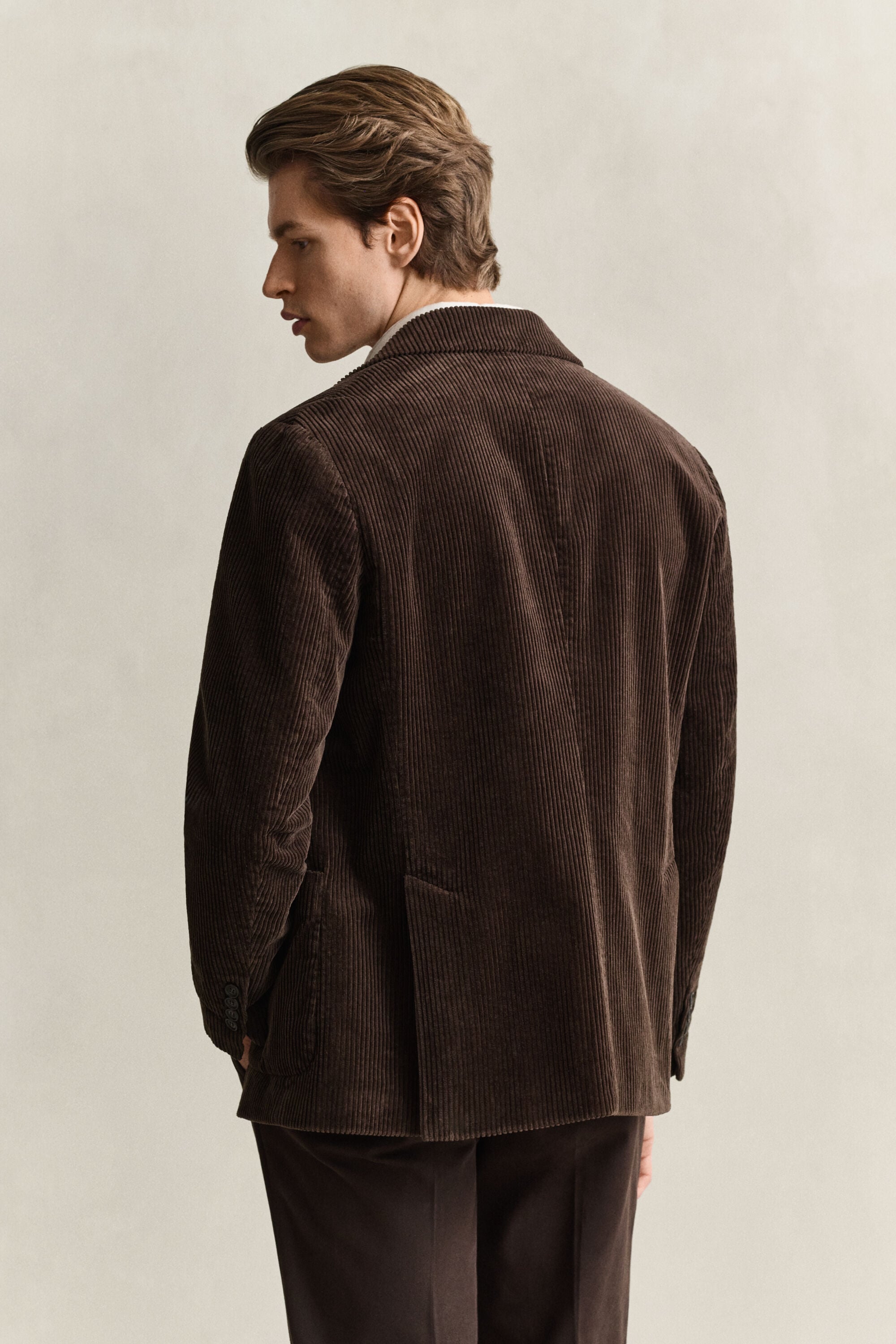 Chaqueta de traje de pana