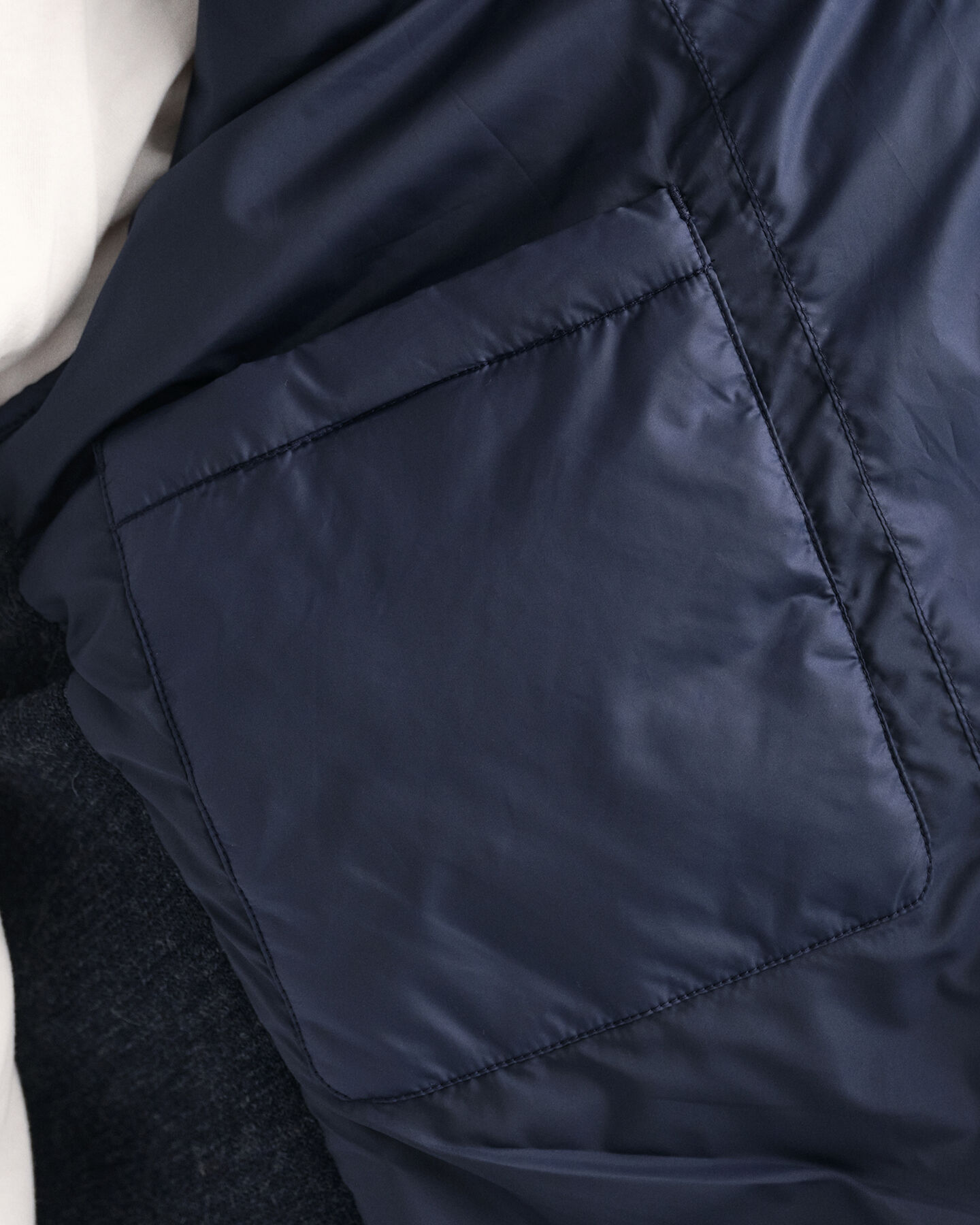 Chaqueta acolchada ligera Mixed Media