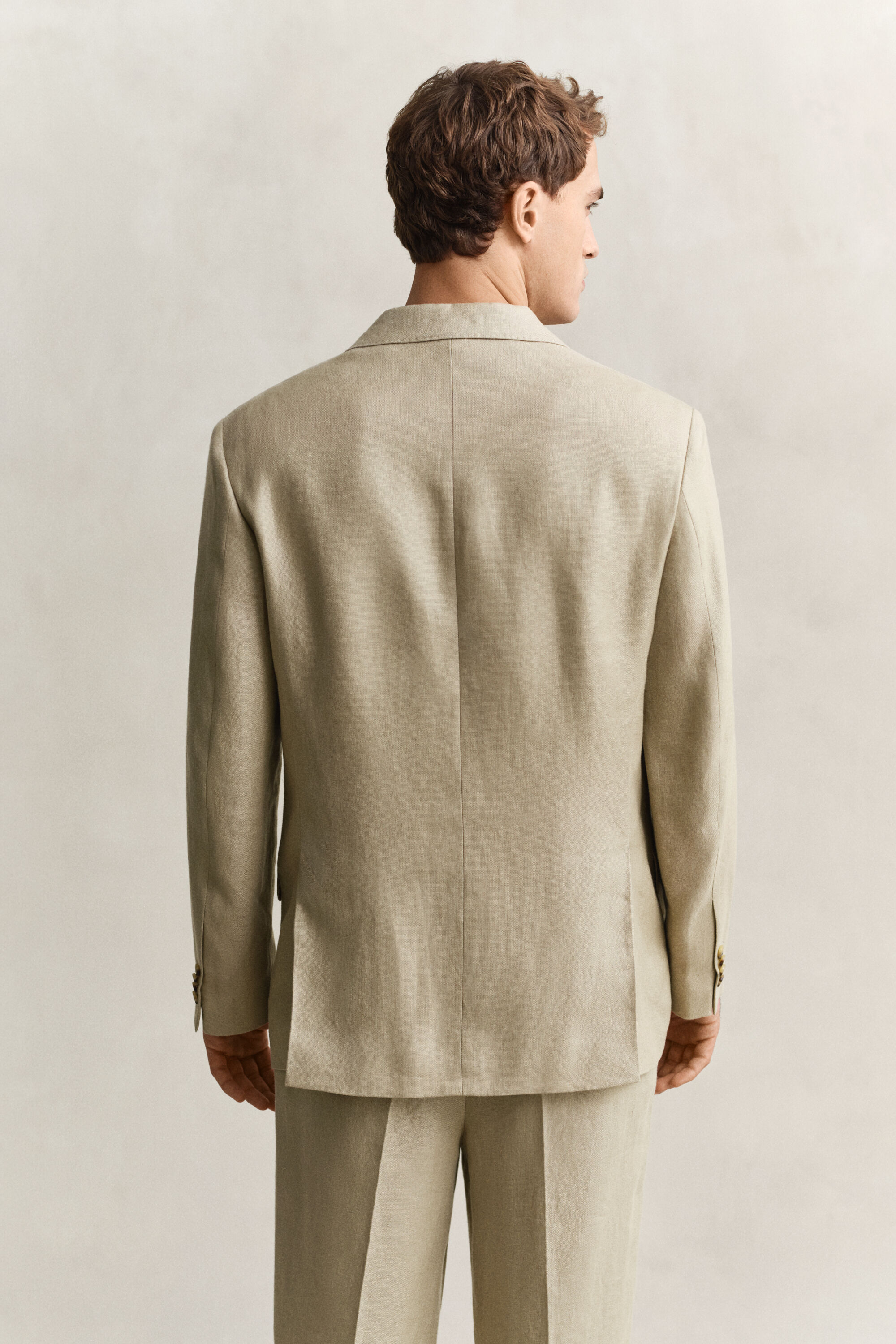 Chaqueta de traje de lino