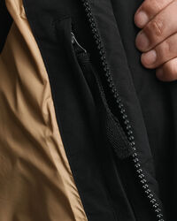 Chaqueta de plum&oacute;n gruesa de largo medio