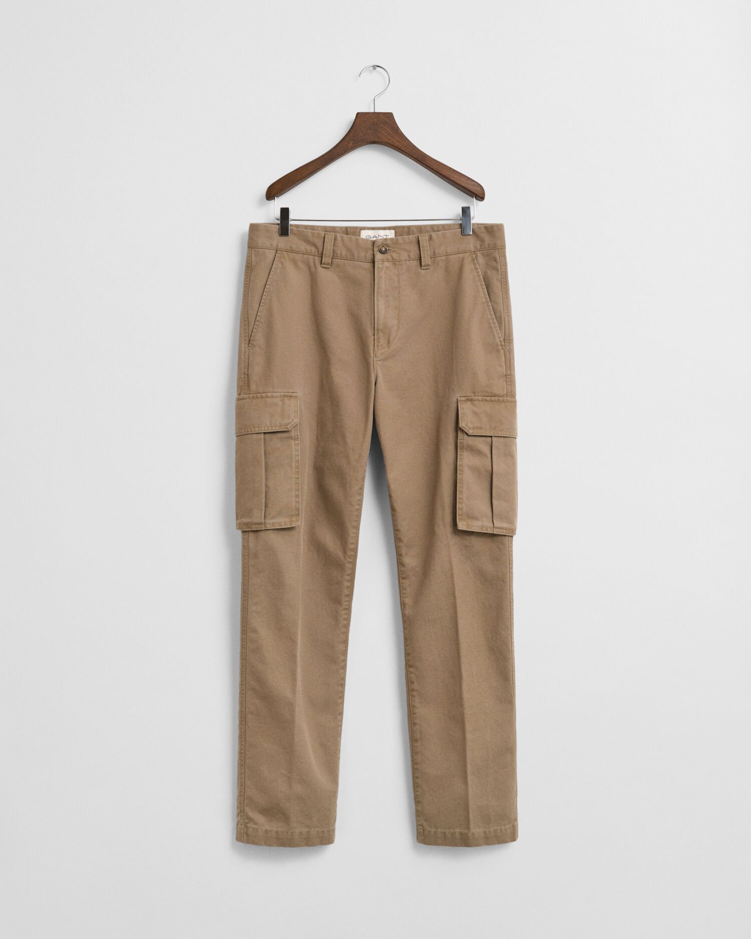Pantalones cargo Regular Fit de sarga de algodón