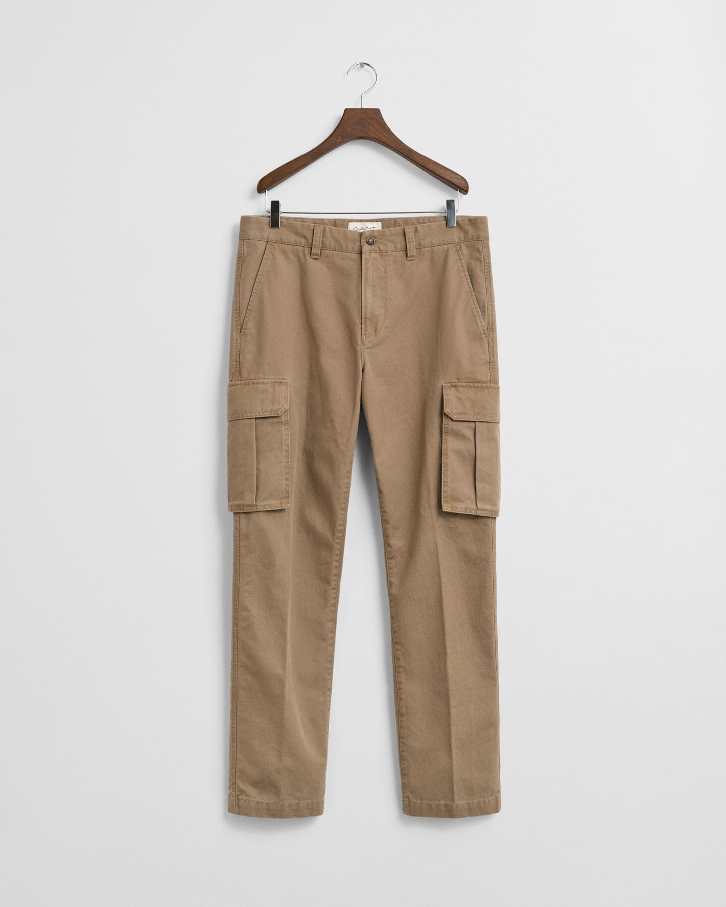 Pantalones cargo Regular Fit de sarga de algodón