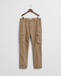 Pantalones cargo Regular Fit de sarga de algodón