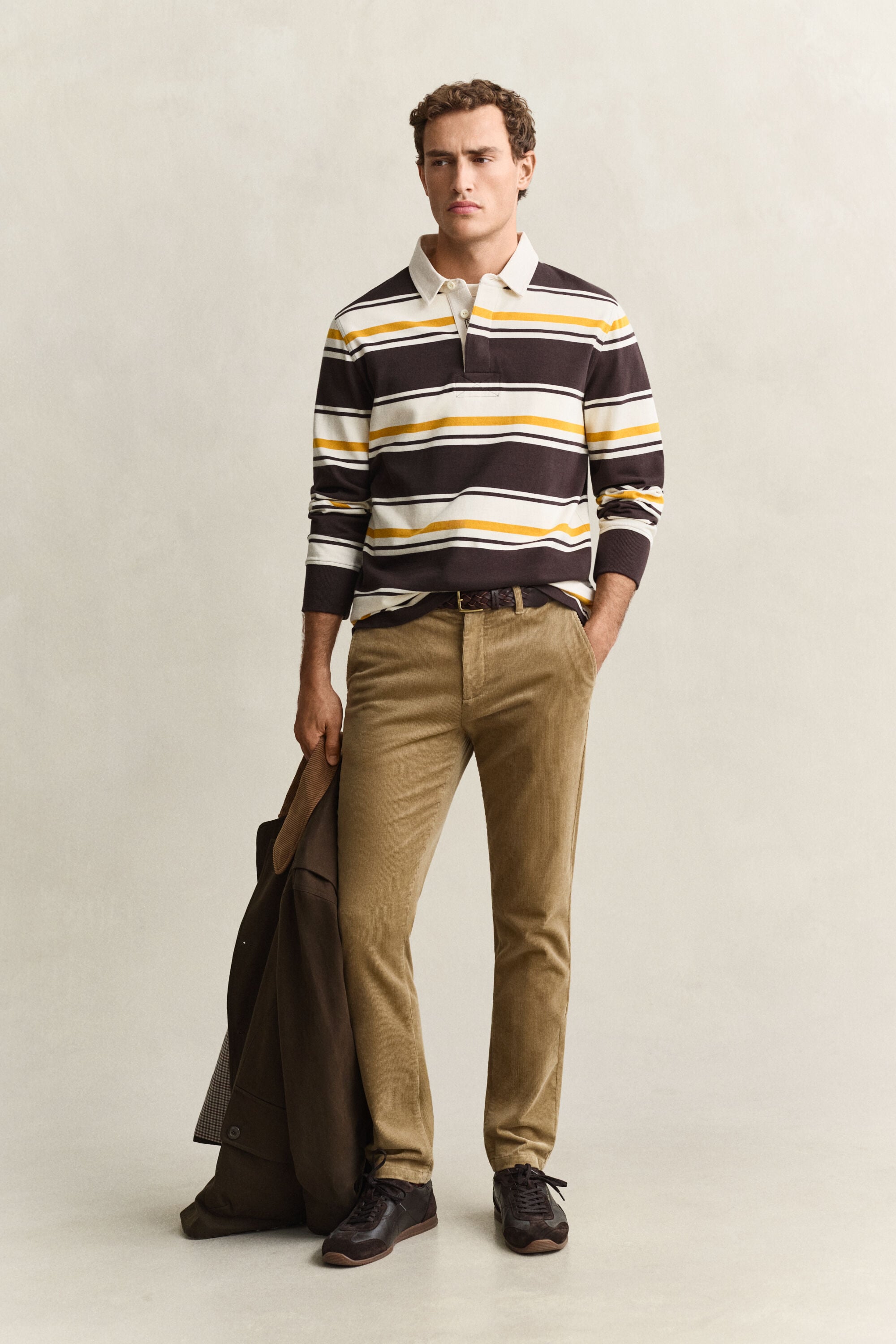Pantalones chinos Slim Fit de pana