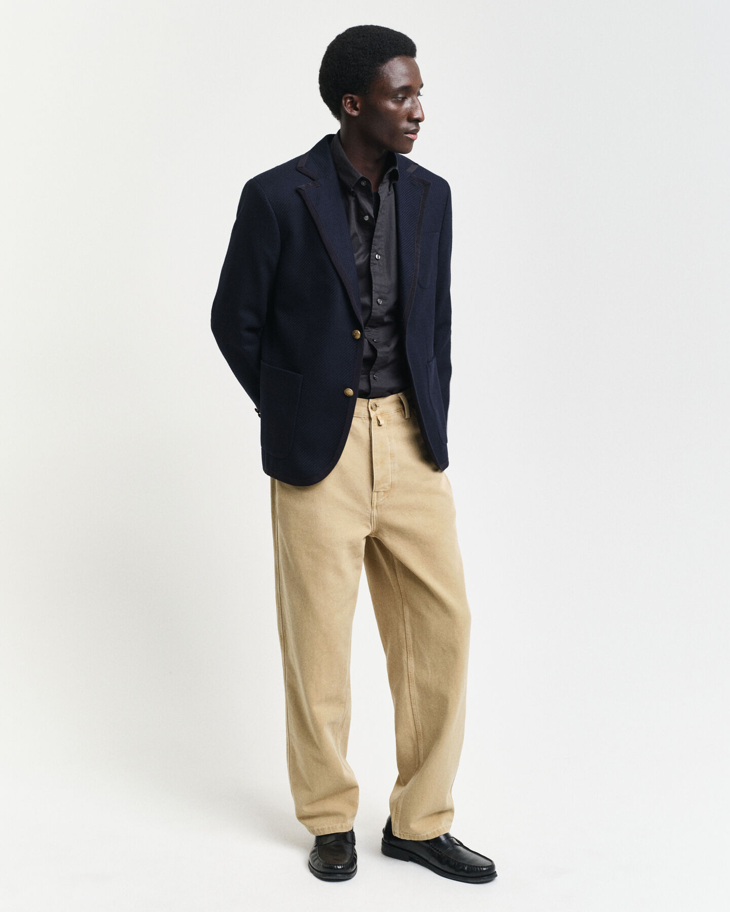 Camisa Slim Fit clásica de popelina