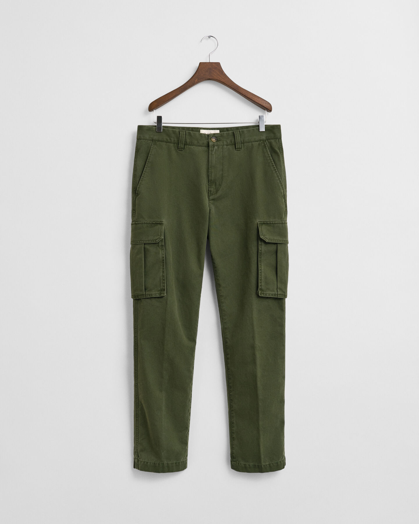 Pantalones cargo Regular Fit de sarga de algodón