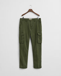 Pantalones cargo Regular Fit de sarga de algodón