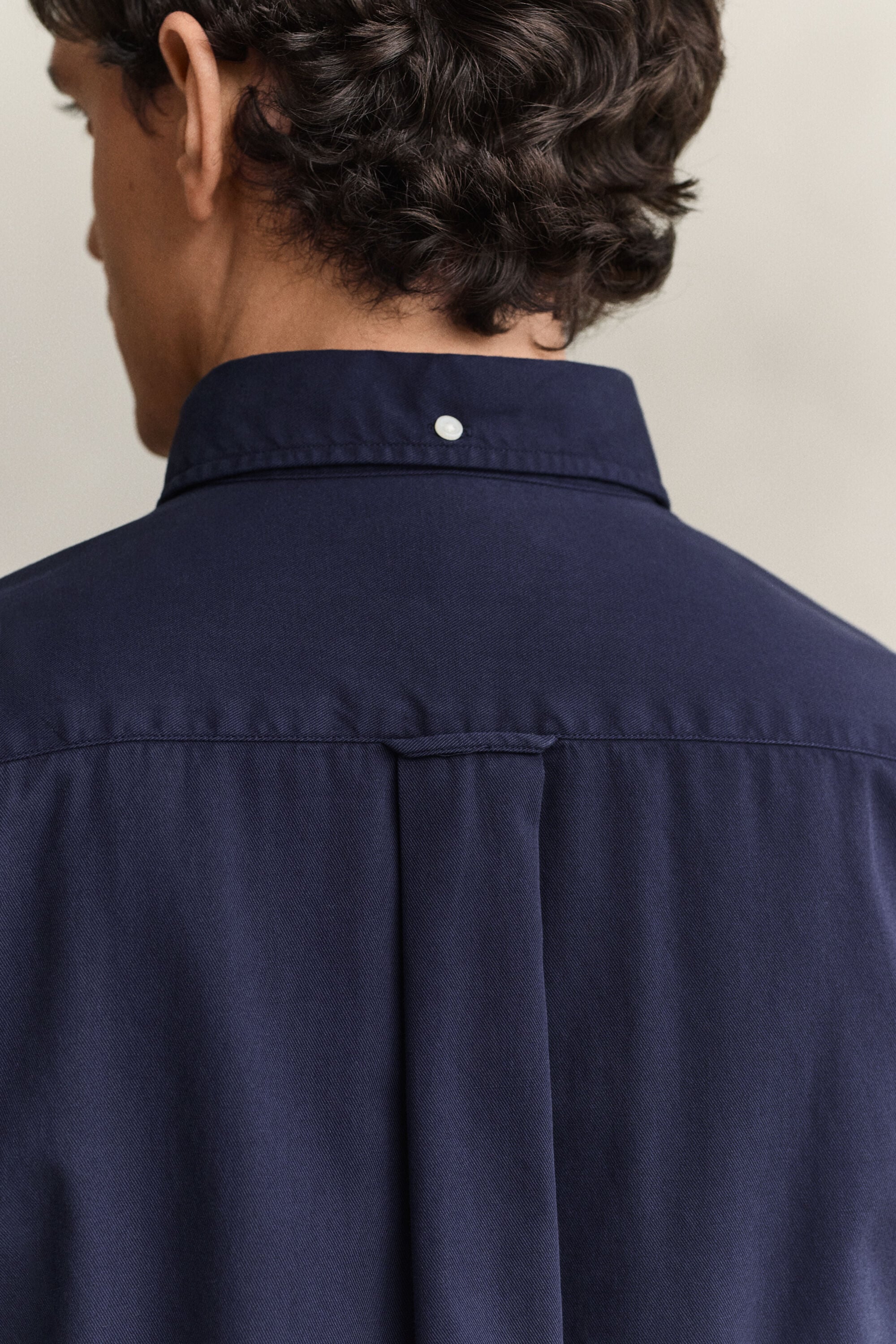 Camisa Regular Fit de sarga