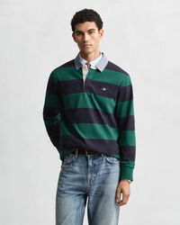 Heavy Rugger a rayas con cuello de cambray