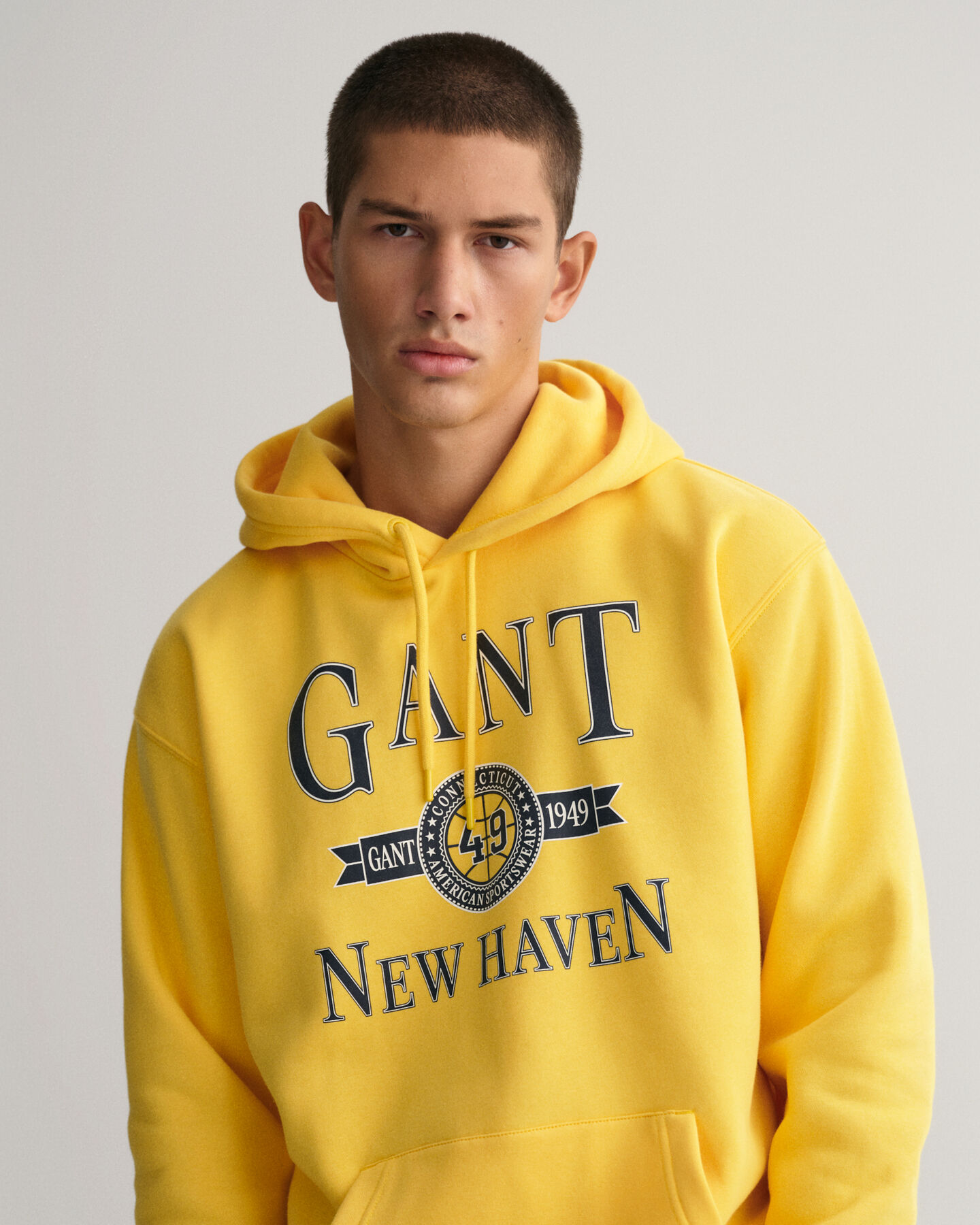 Sudadera con capucha Retro Crest