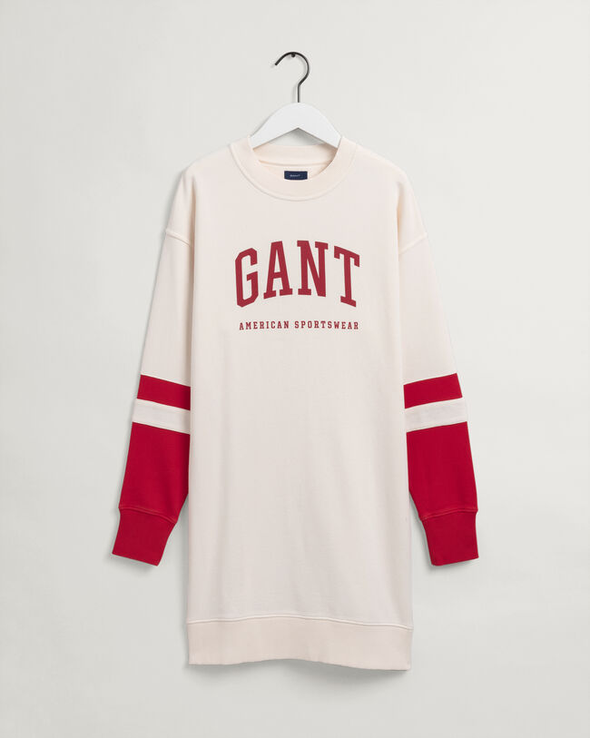 Vestido de punto con cuello redondo