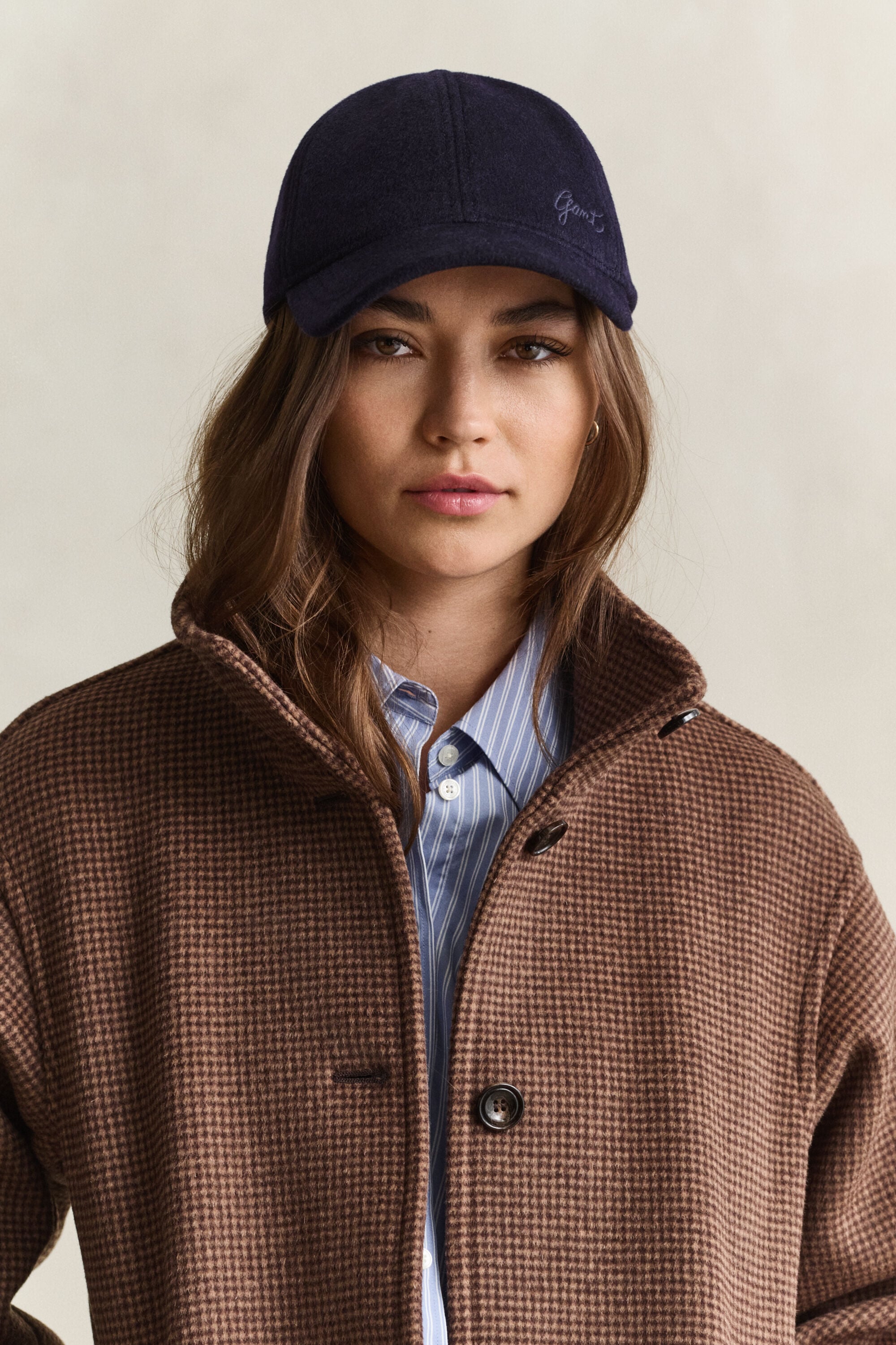 Gorra de lana melton
