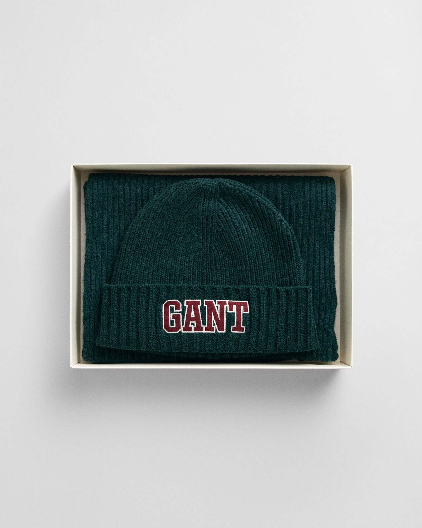 Set de regalo de gorro y bufanda GANT Graphic