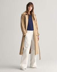 Camiseta acanalada de manga larga Henley