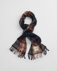 Bufanda de lana a cuadros de tela escocesa