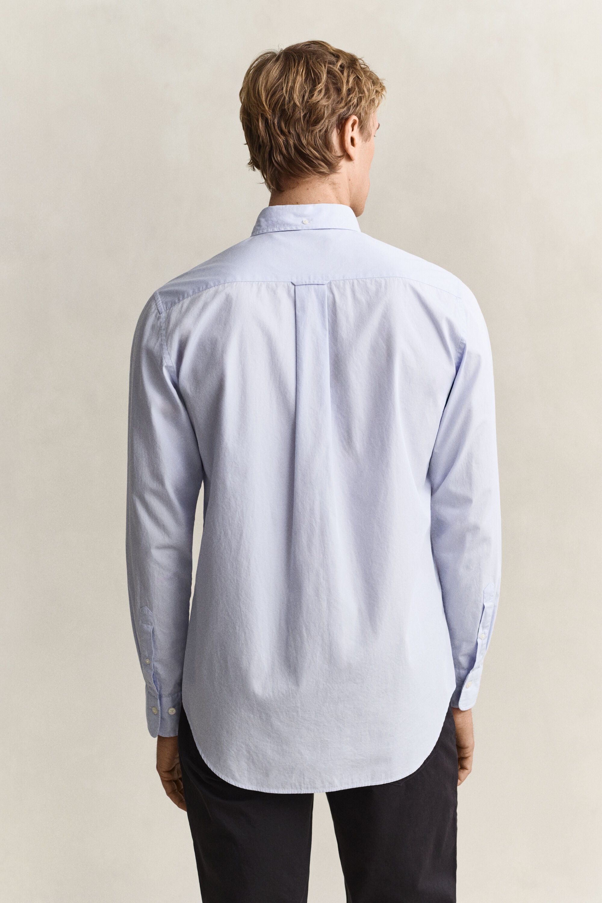 Camisa de popelina Regular Fit clásica