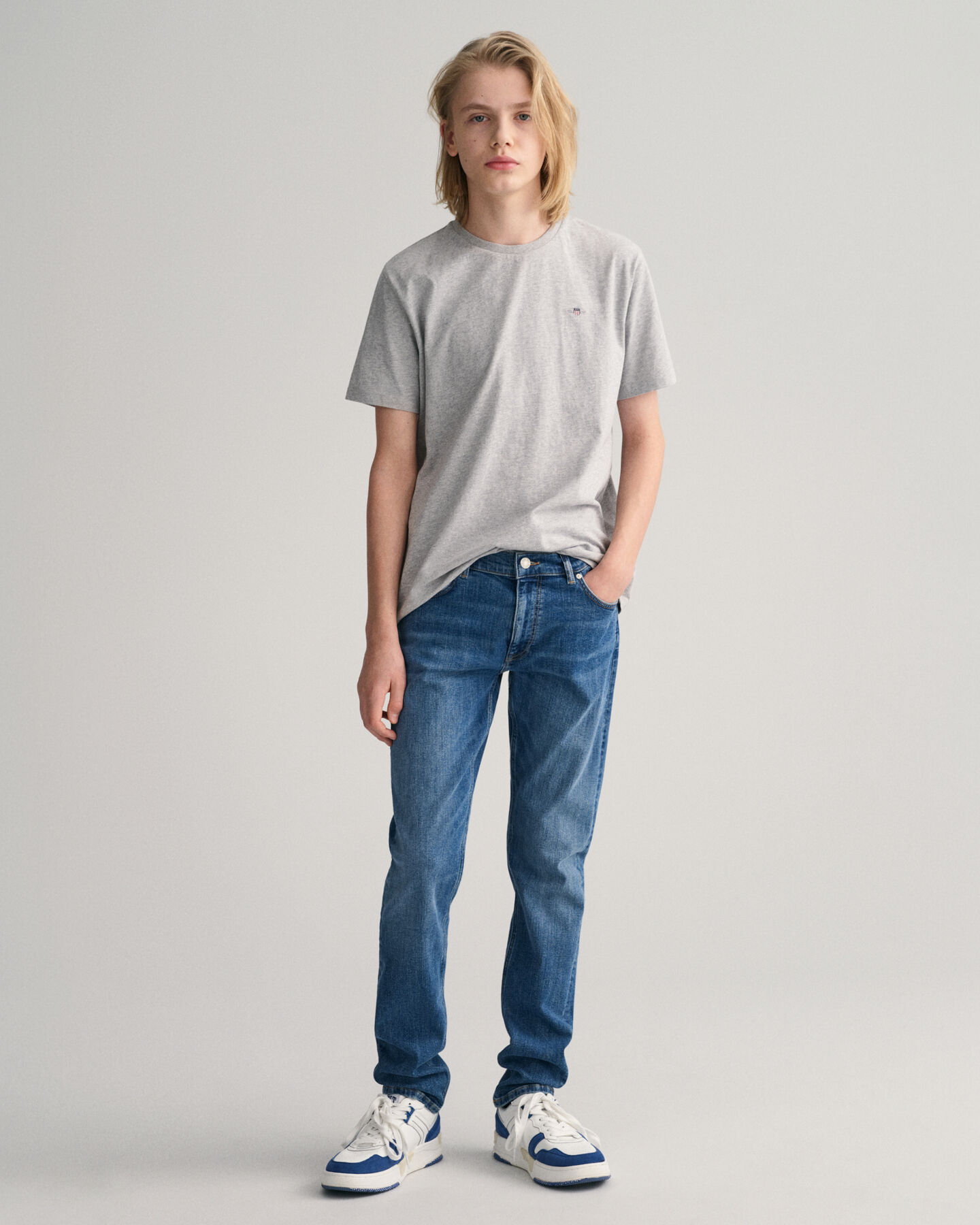 Vaqueros Slim Fit Teen Boys