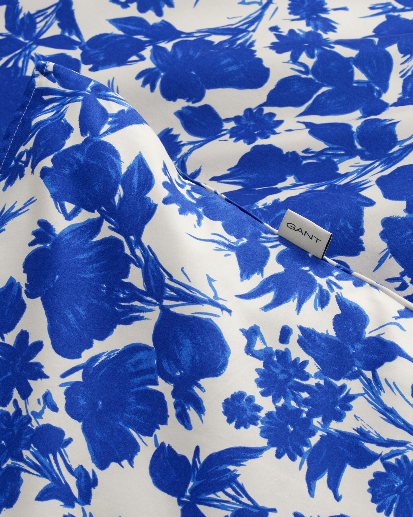 Funda de edredón Blue Floral para cama doble