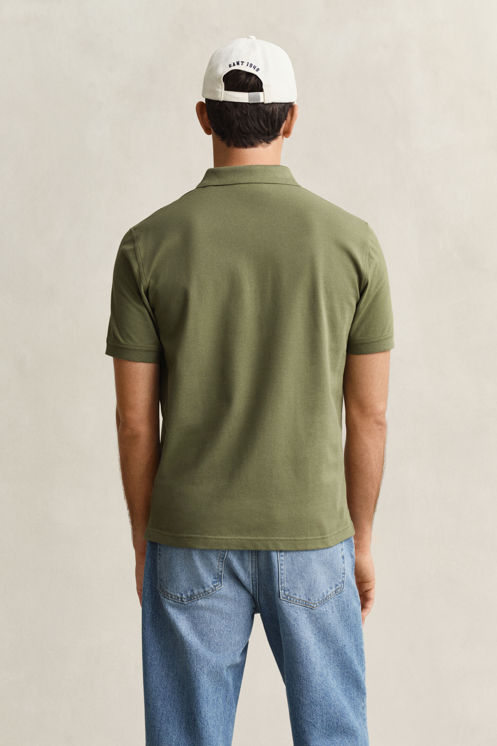 Polo de piqué en contraste