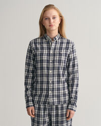 Camisa Regular Fit de franela a cuadros Teen Boys